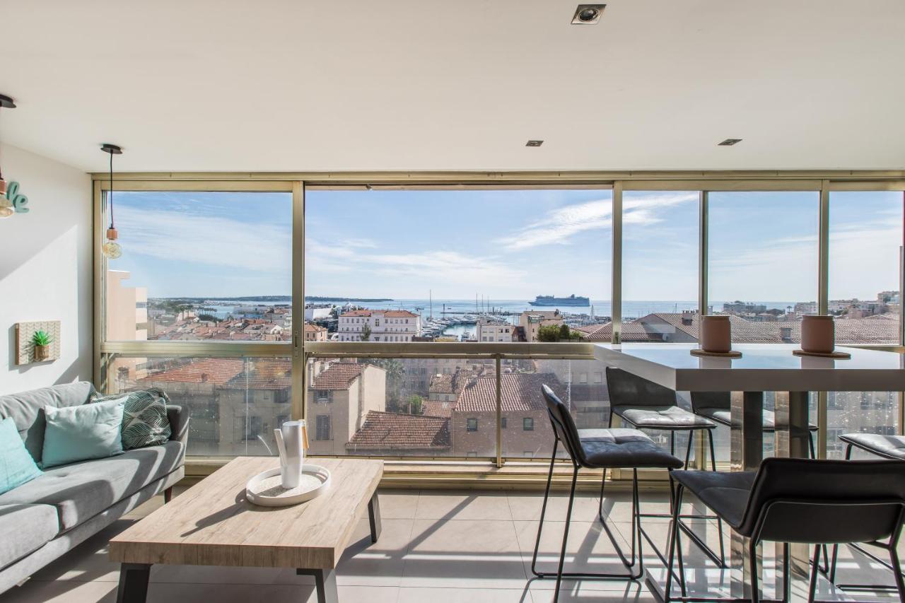 Lb Vacation Rentals I Admire Panoramic Ocean Views Through Walls Of Windows Cannes Exterior foto